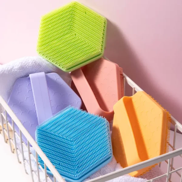 Soft Silicone Shower Brush (13)