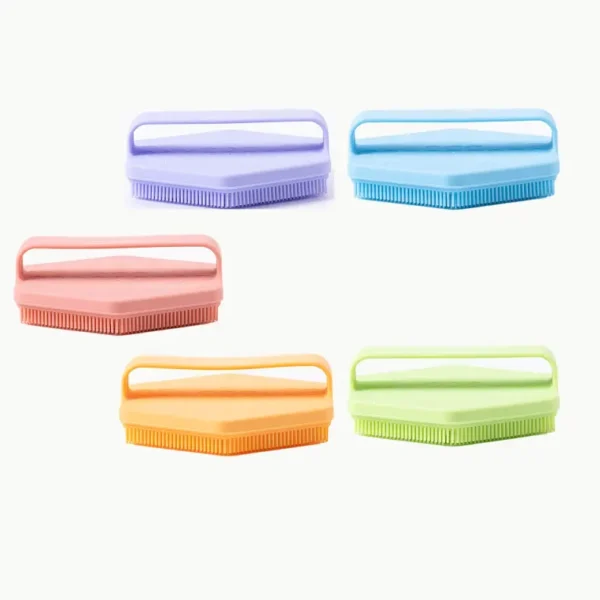 Soft Silicone Shower Brush (5)