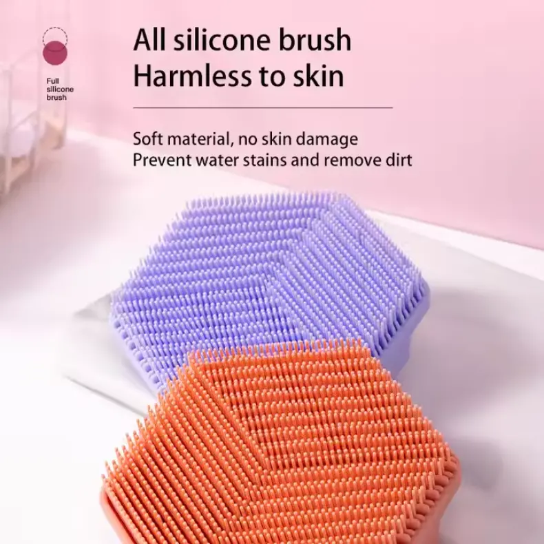 Soft Silicone Shower Brush (6)