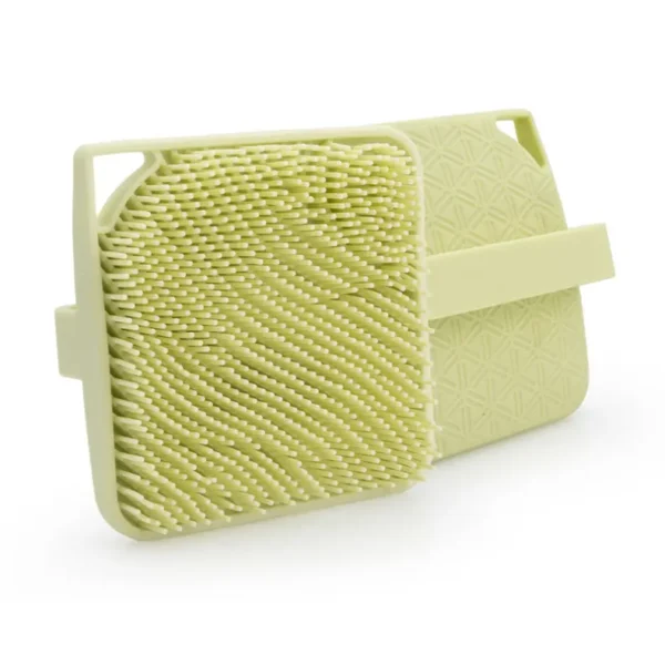 Square Silicone Bath Brush (4)