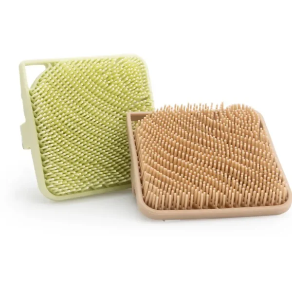 Square Silicone Bath Brush (5)