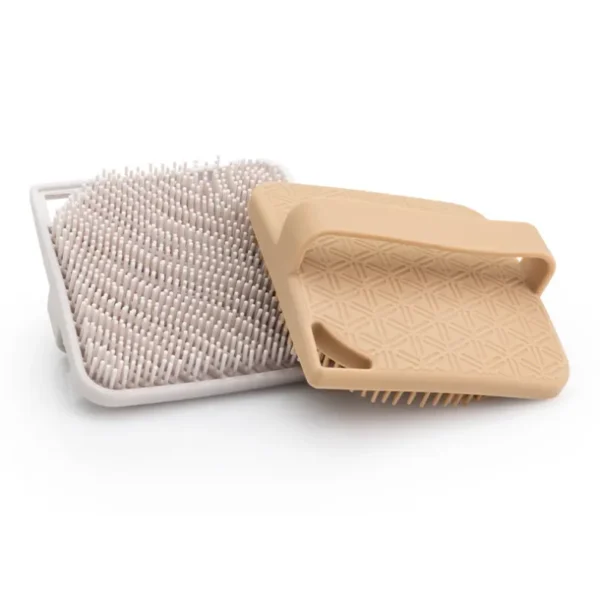 Square Silicone Bath Brush (7)