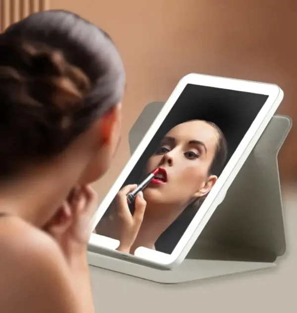 Table Mirror of 360 Rotation Desk Mirror (1) (2)