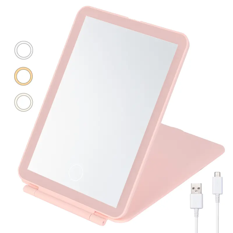 USB Rechargeable Lighted Vanity Mirror (5)