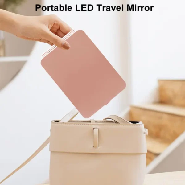 USB Rechargeable Lighted Vanity Mirror (6)