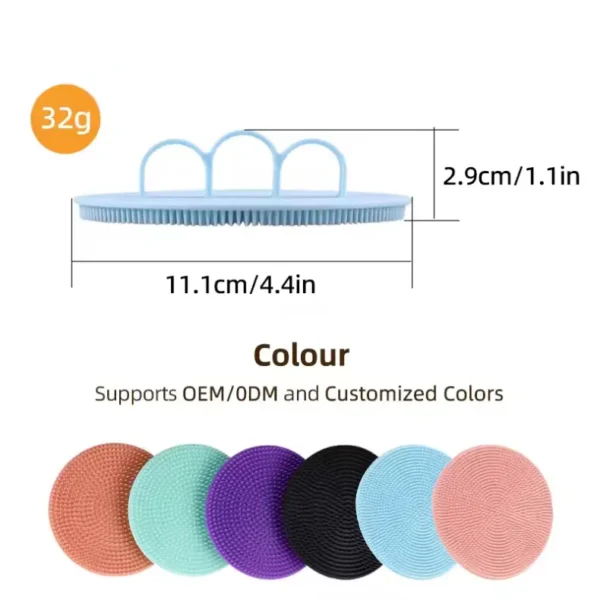 Upgraded Non Slip Design Beauty Care Silicone Bath (4)