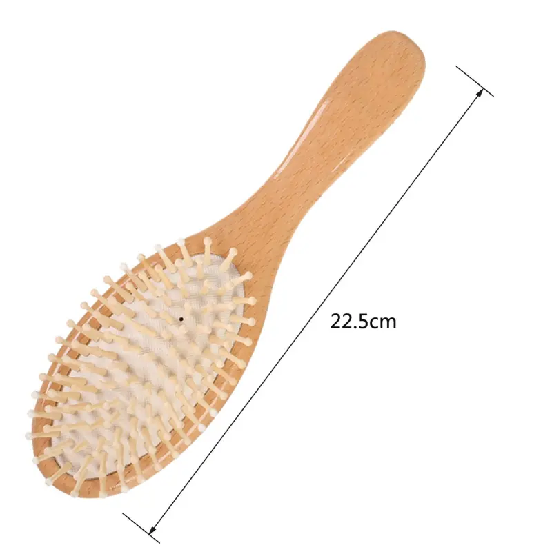 Wooden Bristle Brush Oval (1)