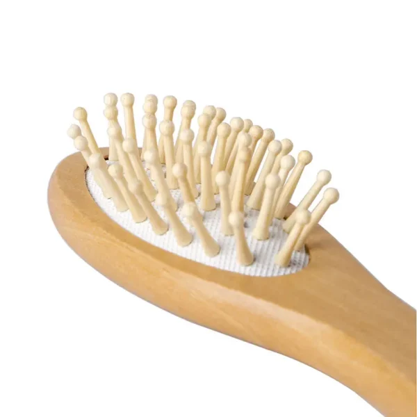 Wooden Bristle Brush Oval(6)