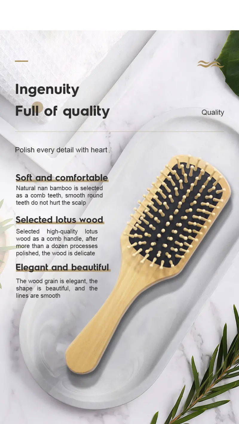 Wooden Bristle Brush Square (4)