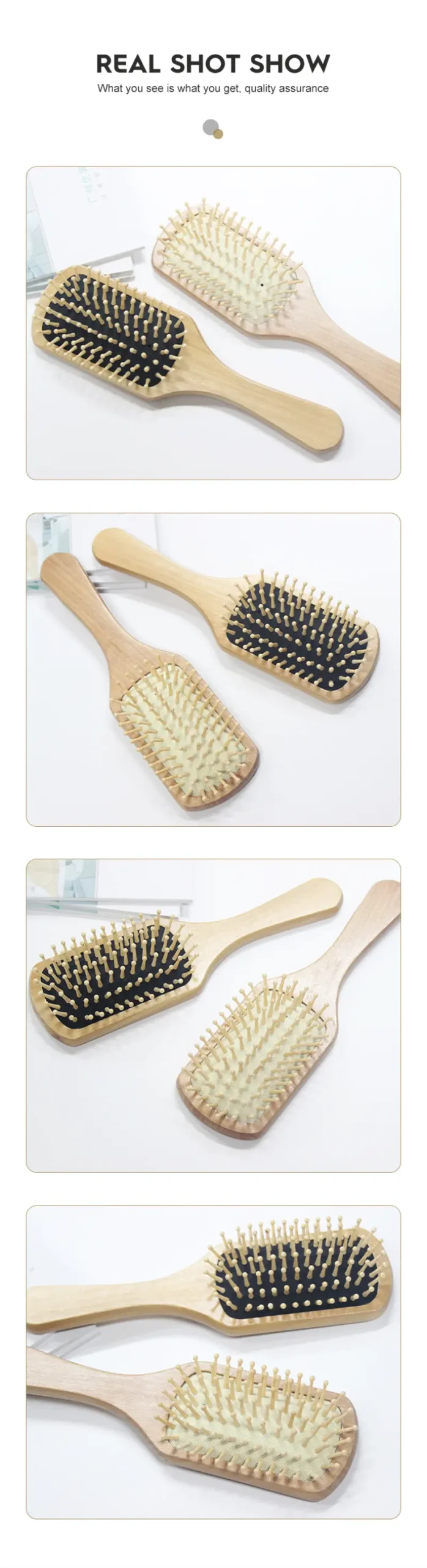 Wooden Bristle Brush Square (7)