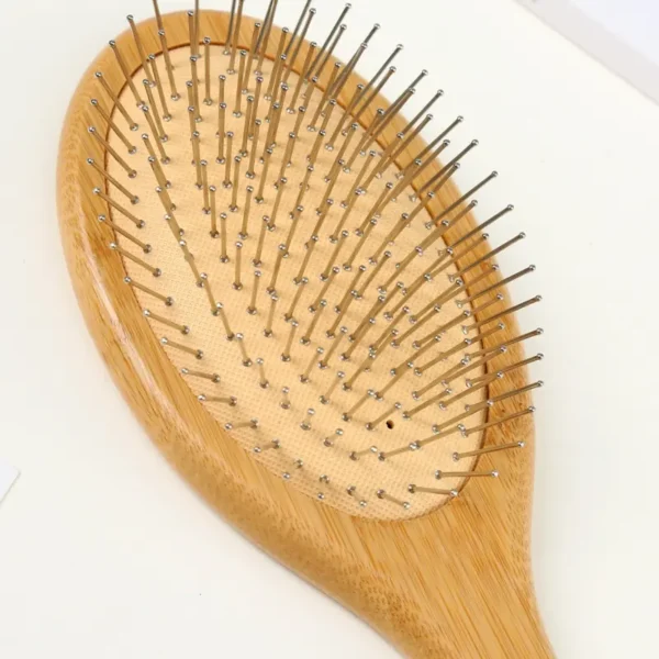 Wooden Brush with Metal Bristle(12)