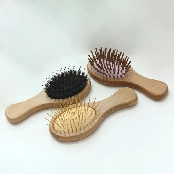 Wooden Brush with Metal Bristle(4)