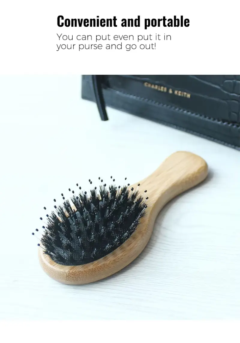 Wooden Brush with Metal Bristle(5)