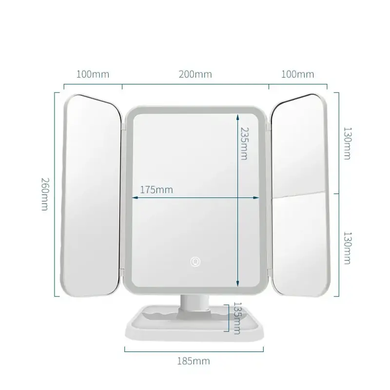 folding make up mirror (2)