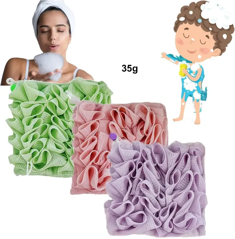 2 in 1 Bath Loofah Sponge (3)