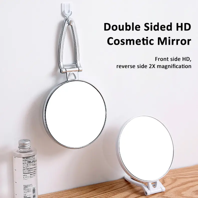 2 in 1 Handy Make Up Mirror Foldable (1)