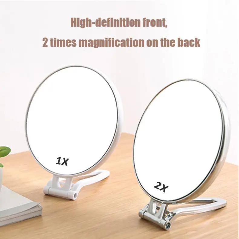 2 in 1 Handy Make Up Mirror Foldable (4)