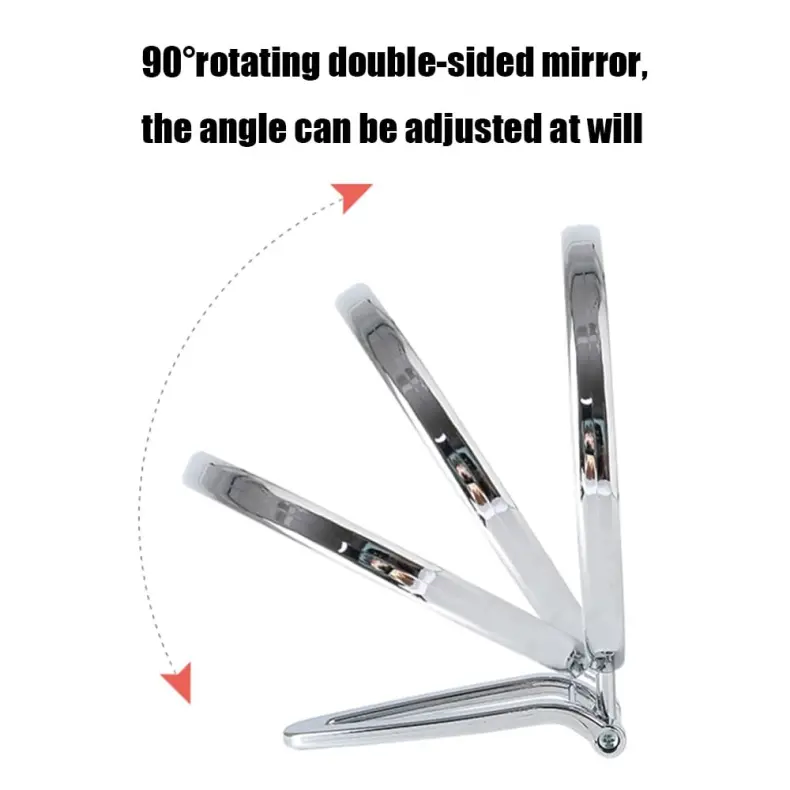 2 in 1 Handy Make Up Mirror Foldable (5)