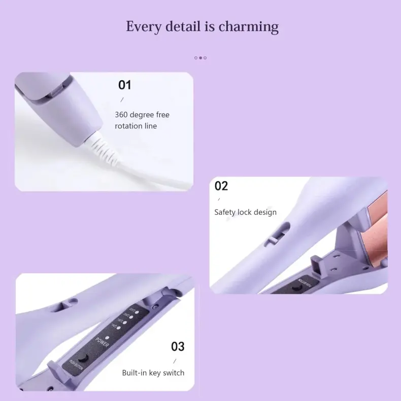 32mm Automatic Hair Curler Stick (7)