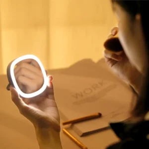 3X Small Make Up Mirror 12 LED (4)