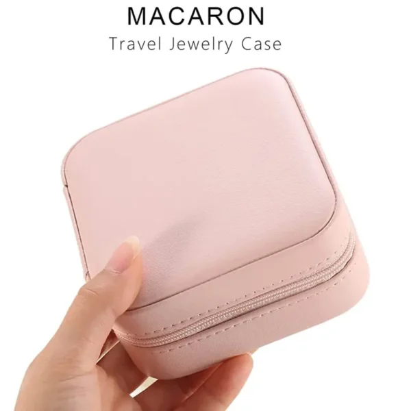 Makeup Bag with Mirror and Light Square