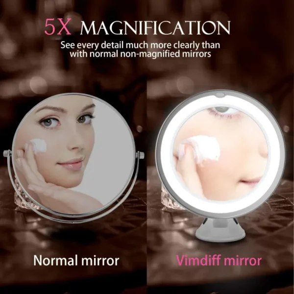 5x Make Up Mirror 20LED (1)