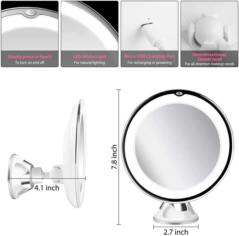 5x Make Up Mirror 20LED (2)