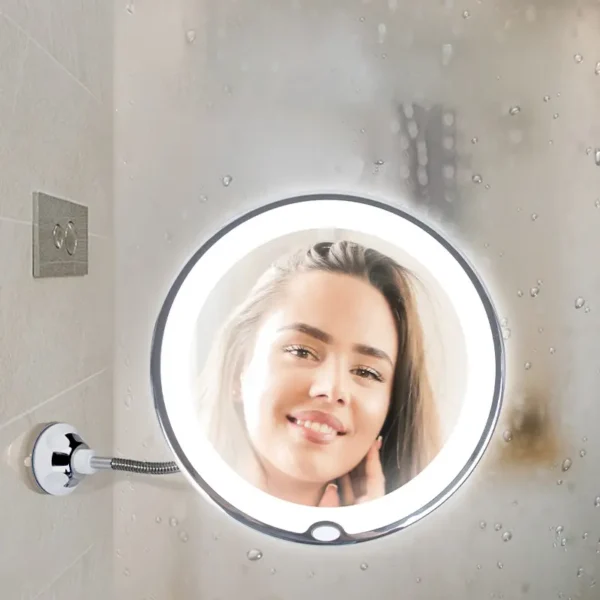 5x Make Up Mirror with Suction Cup 18LED (2)