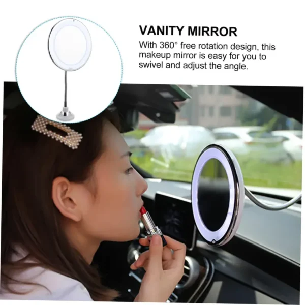 5x Make Up Mirror with Suction Cup 21 LED (11)