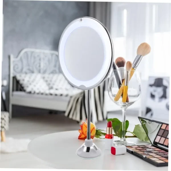 5x Make Up Mirror with Suction Cup 21 LED (12)