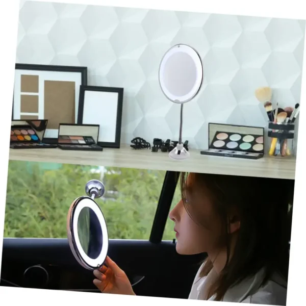 5x Make Up Mirror with Suction Cup 21 LED (7)
