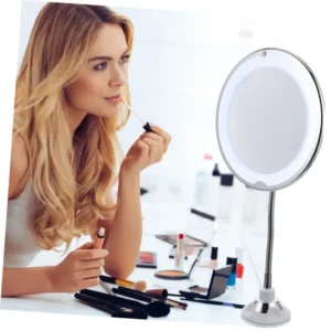5x Make Up Mirror with Suction Cup 21 LED (9)