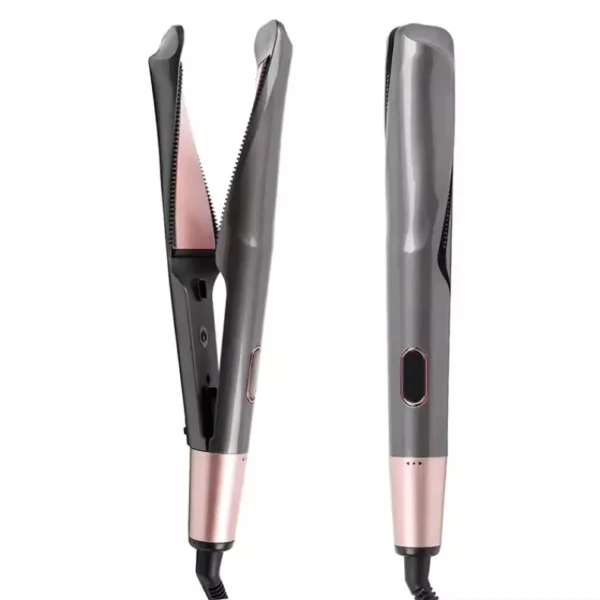 Beauty Ceramic Electric Rotating Usb Portable Magic 2 in 1 Air Hair Curler and Straightener (3)