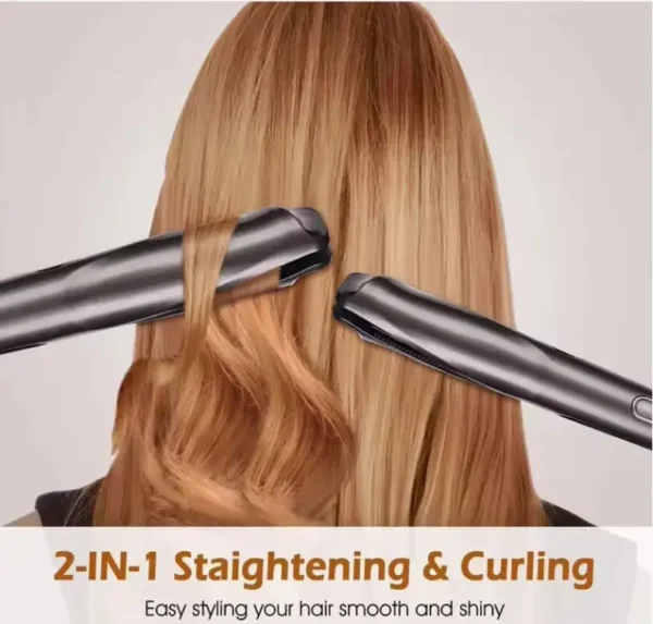 Beauty Ceramic Electric Rotating Usb Portable Magic 2 in 1 Air Hair Curler and Straightener (5)