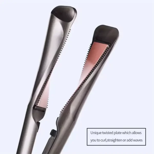 Beauty Ceramic Electric Rotating Usb Portable Magic 2 in 1 Air Hair Curler and Straightener (8)