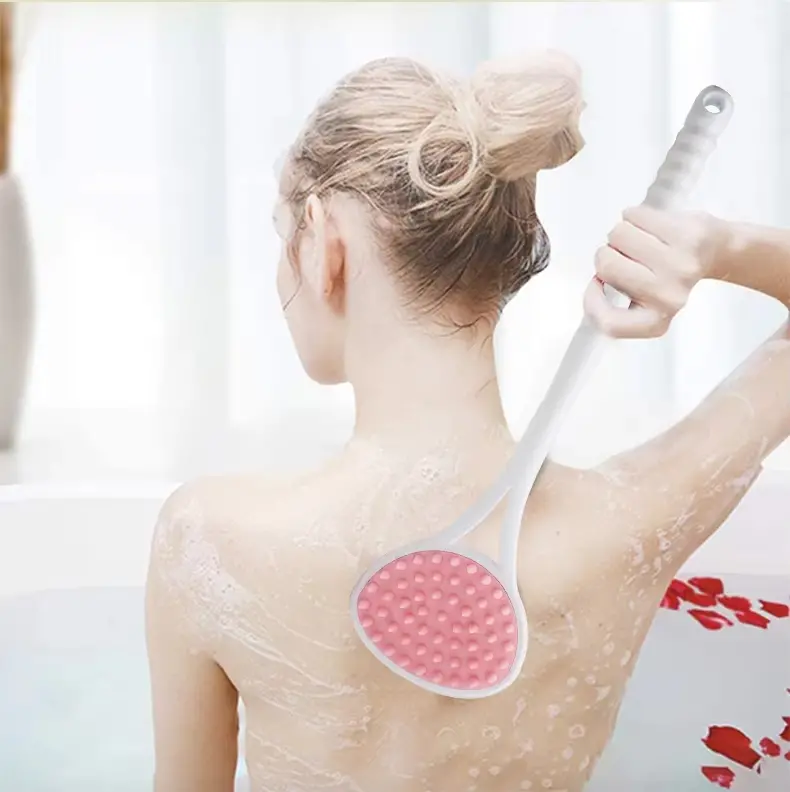 Body Exfoliating Scrubber Long Handle (5)