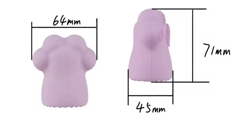 Cat's paw shape Facial Cleansing Brush (2)
