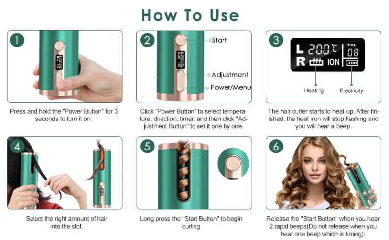 Cordless Automatic H air Curler (4)