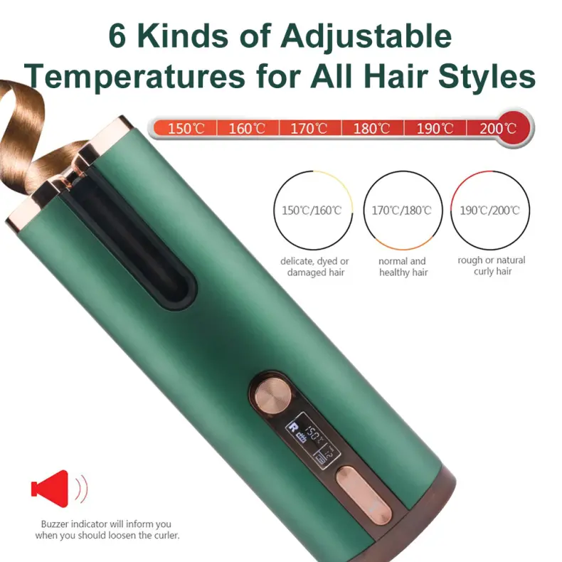 Cordless Automatic H air Curler (5)