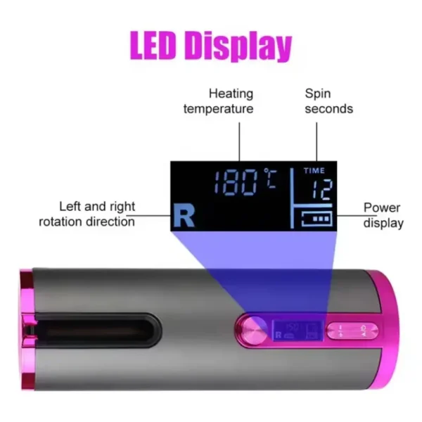 Cordless Automatic Hair Curler (7)