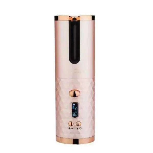Cordless Hair Curler Rechargeable Rotating Curling Iron with Ceramic (1)