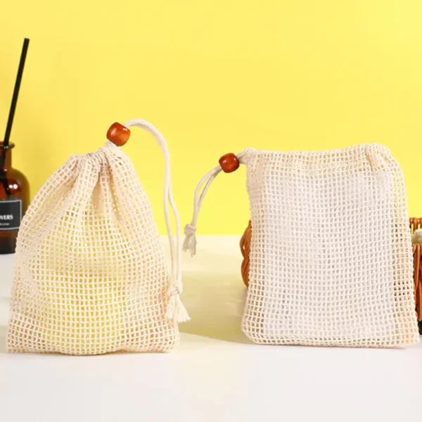 Cotton Ramie Soap Storage Bag（1）