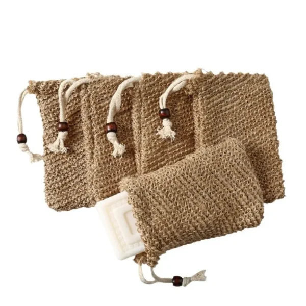Cotton Ramie Soap Storage Bag（3）
