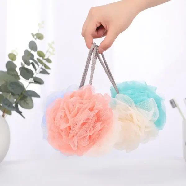 Double Color Large Bath Ball (3)