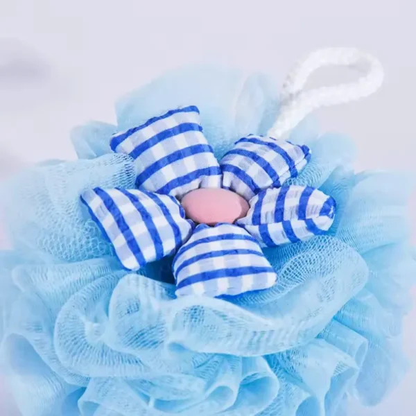 Flower Shape Shower Bath Ball (1)