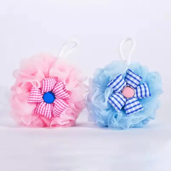 Flower Shape Shower Bath Ball (2)