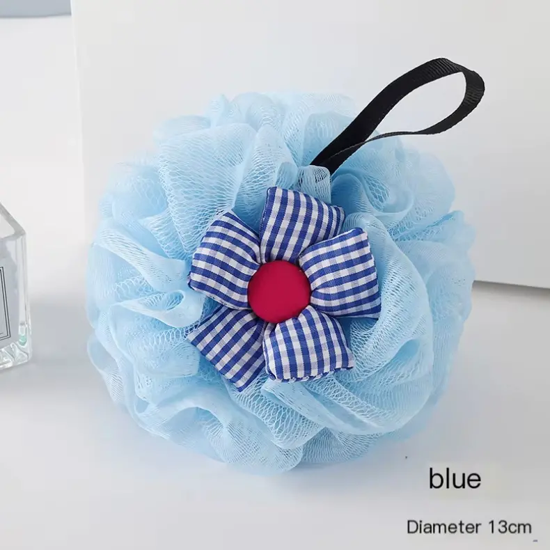 Flower Shape Shower Bath Ball (6)