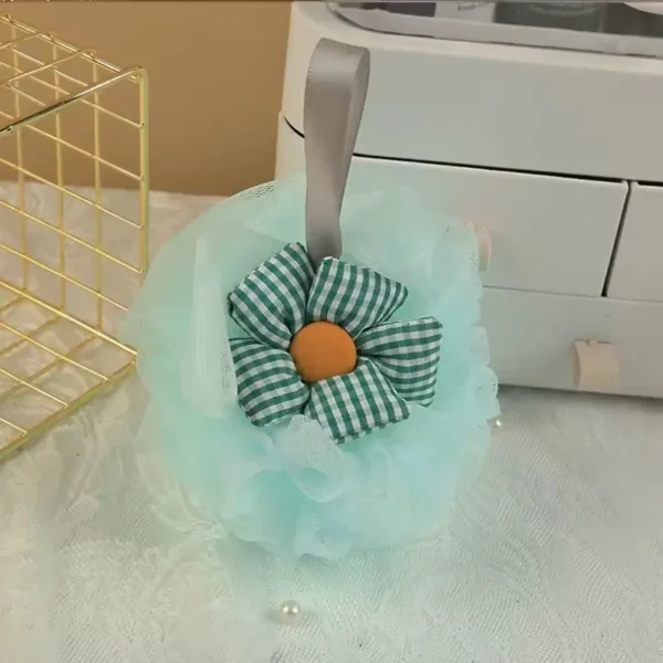 Flower Shape Shower Bath Ball (6)