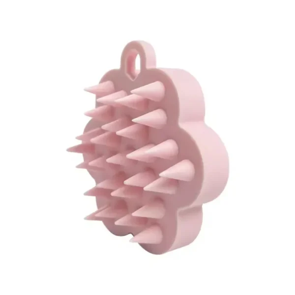 Flower Shape Silicone Hair Scalp Brush(6)