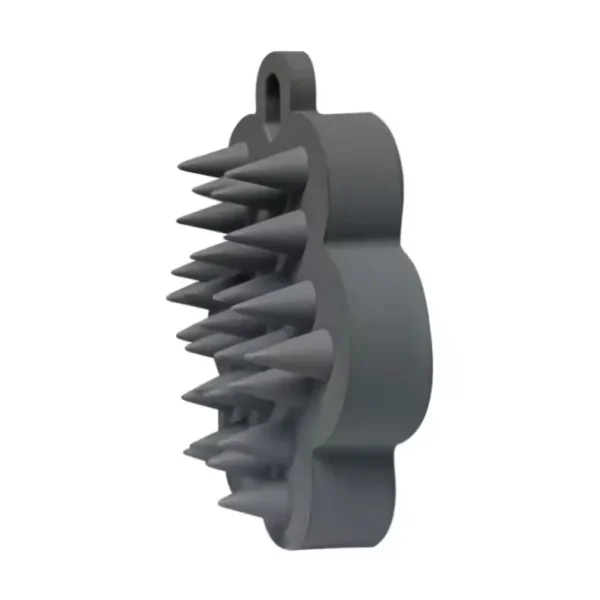 Flower Shape Silicone Hair Scalp Brush(7)